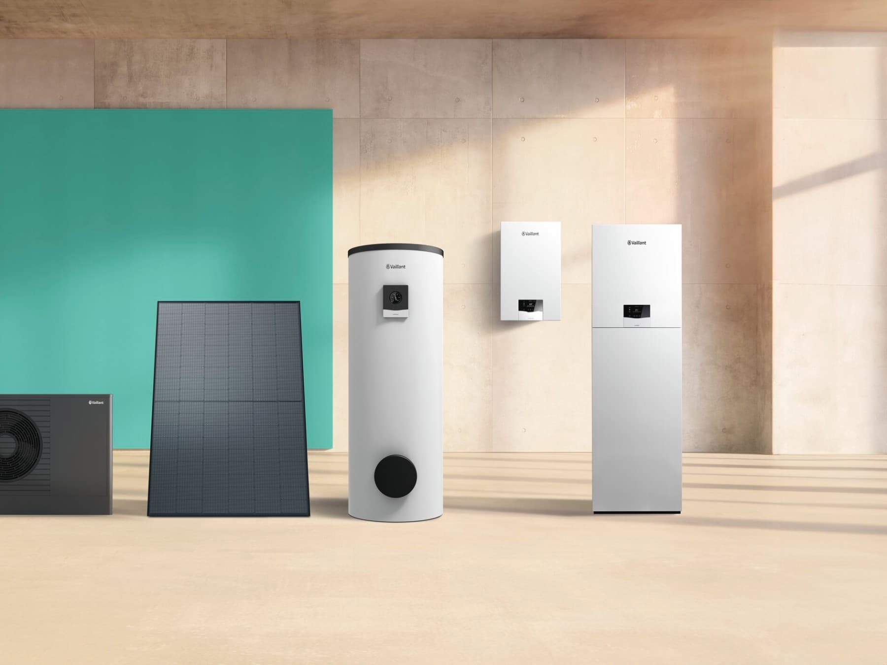 System components for the most efficient heating