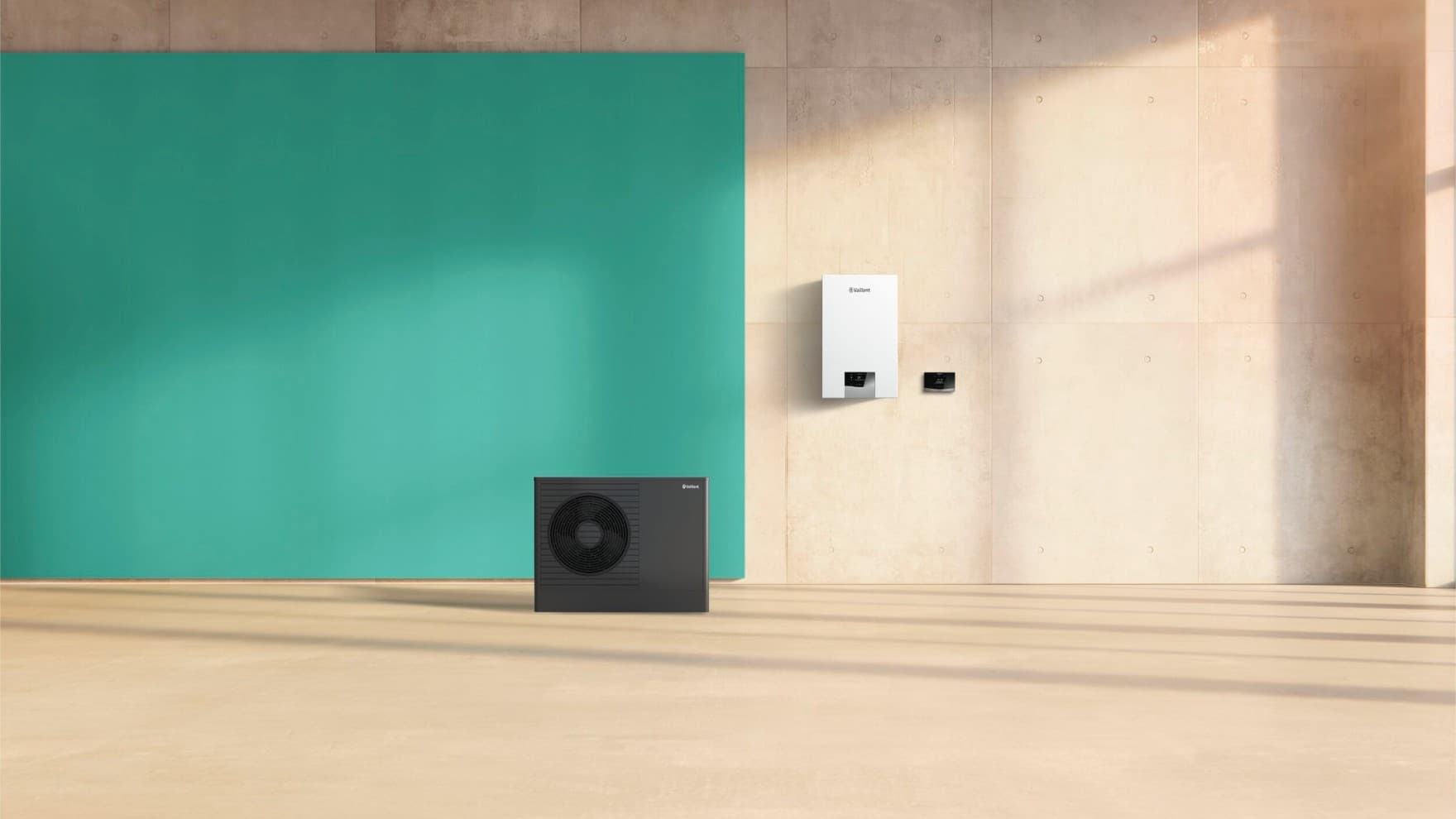 Un système hybride combine une pompe à chaleur et un chauffage au gaz