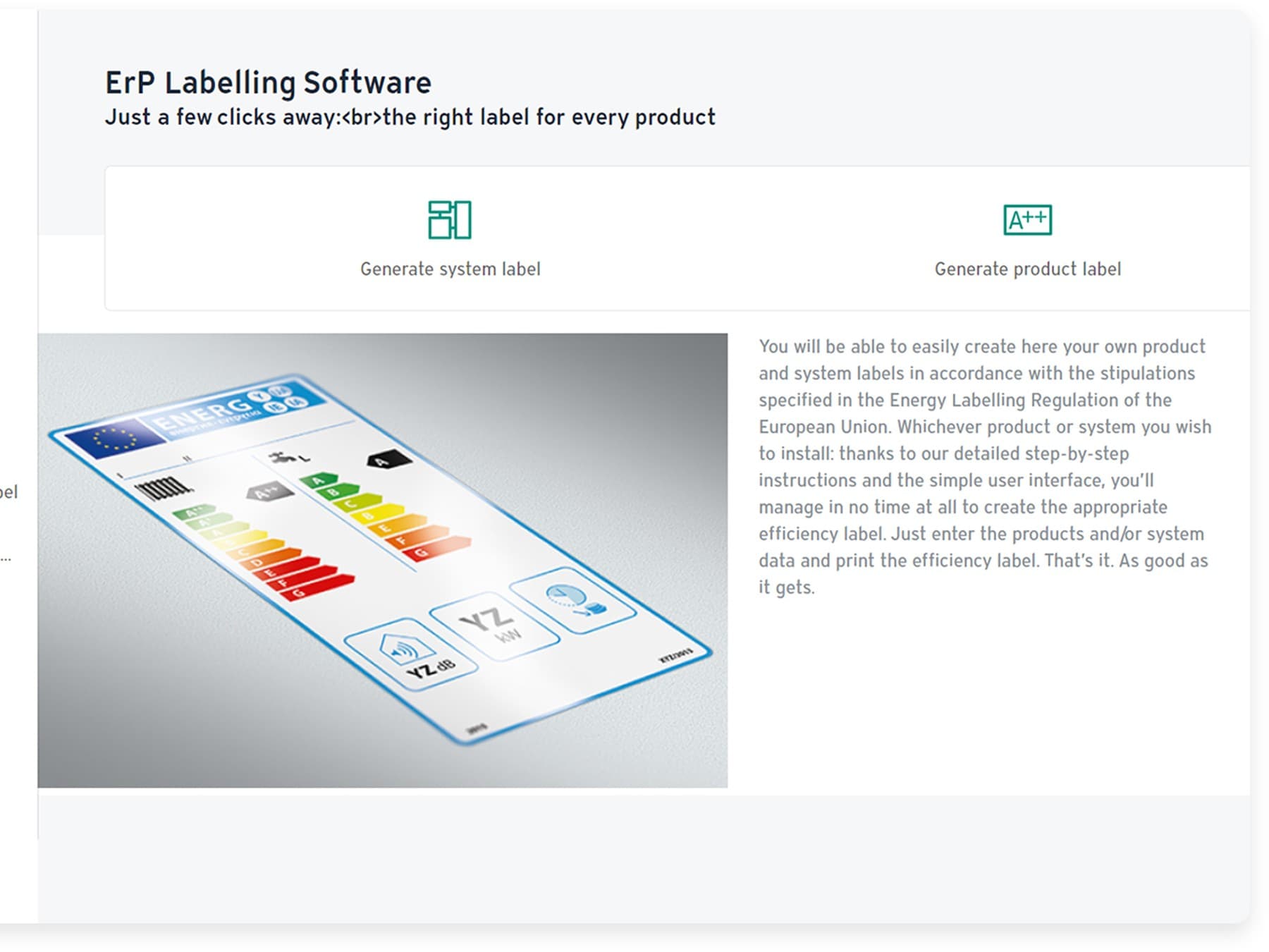 Label Erp