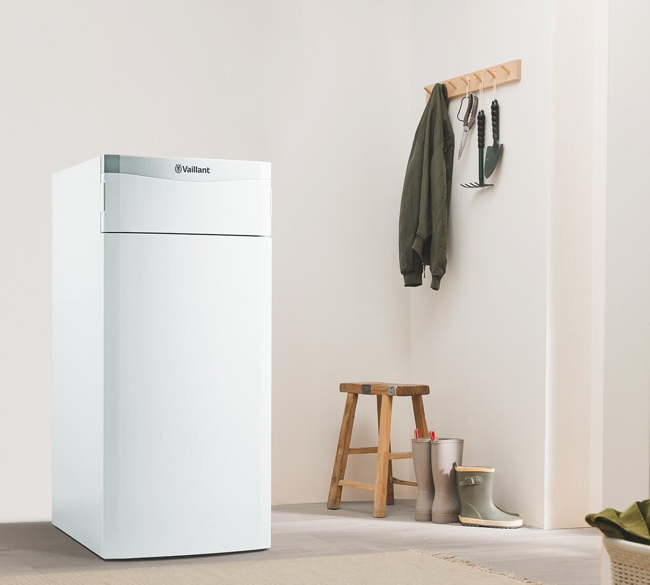 flexoTHERM exlusive in a utility room