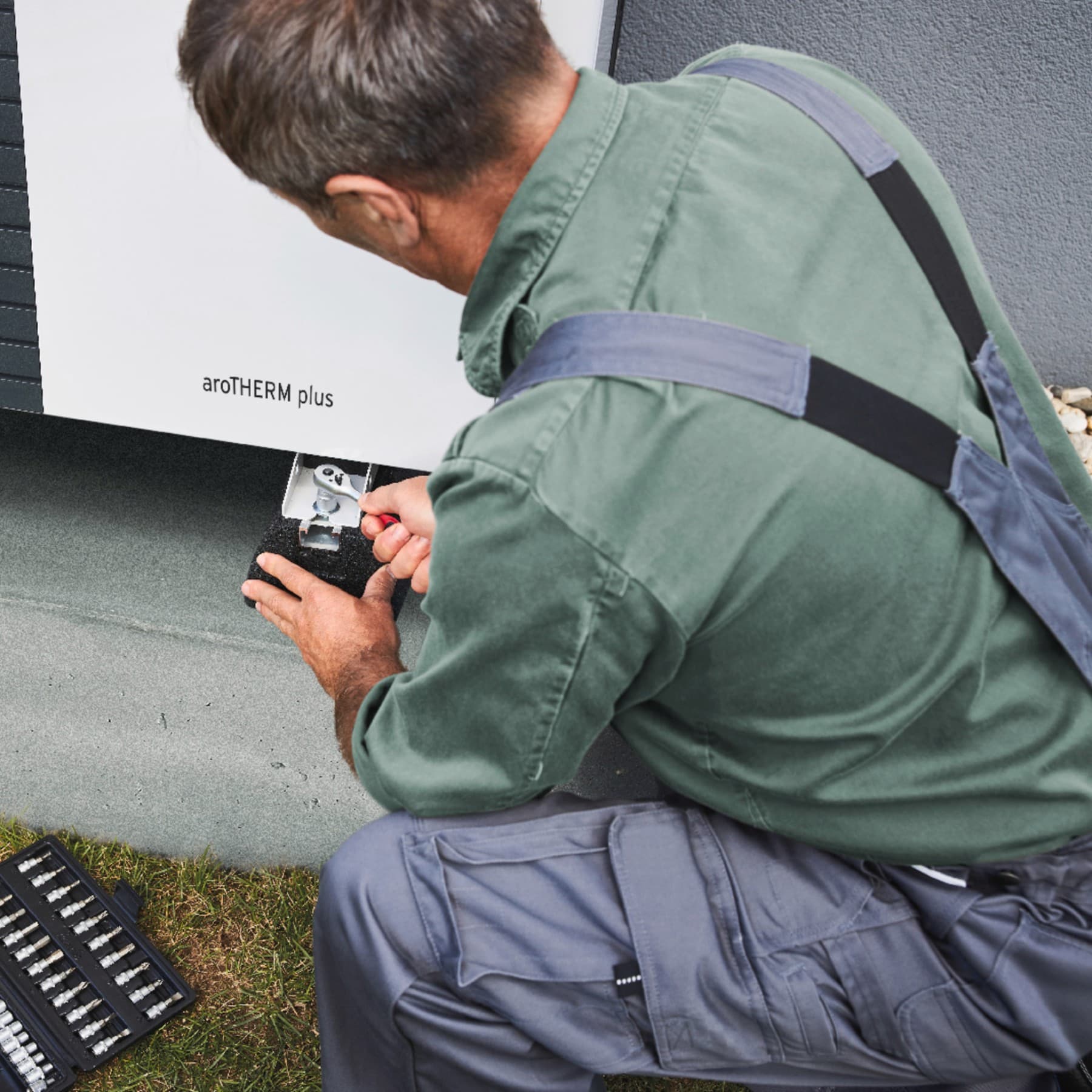 Installation of a Vaillant Heat Pump