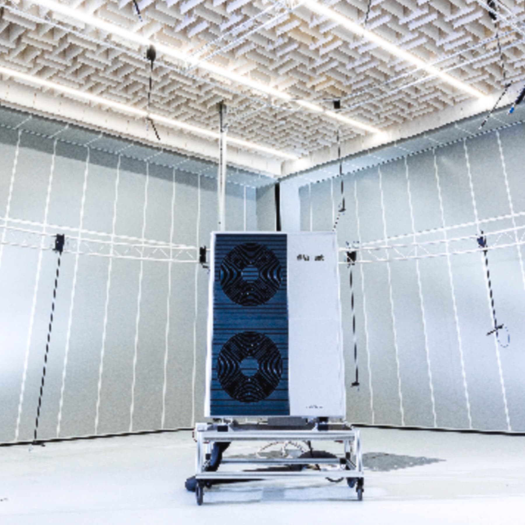 Pompe à chaleur Vaillant dans un centre d'essai