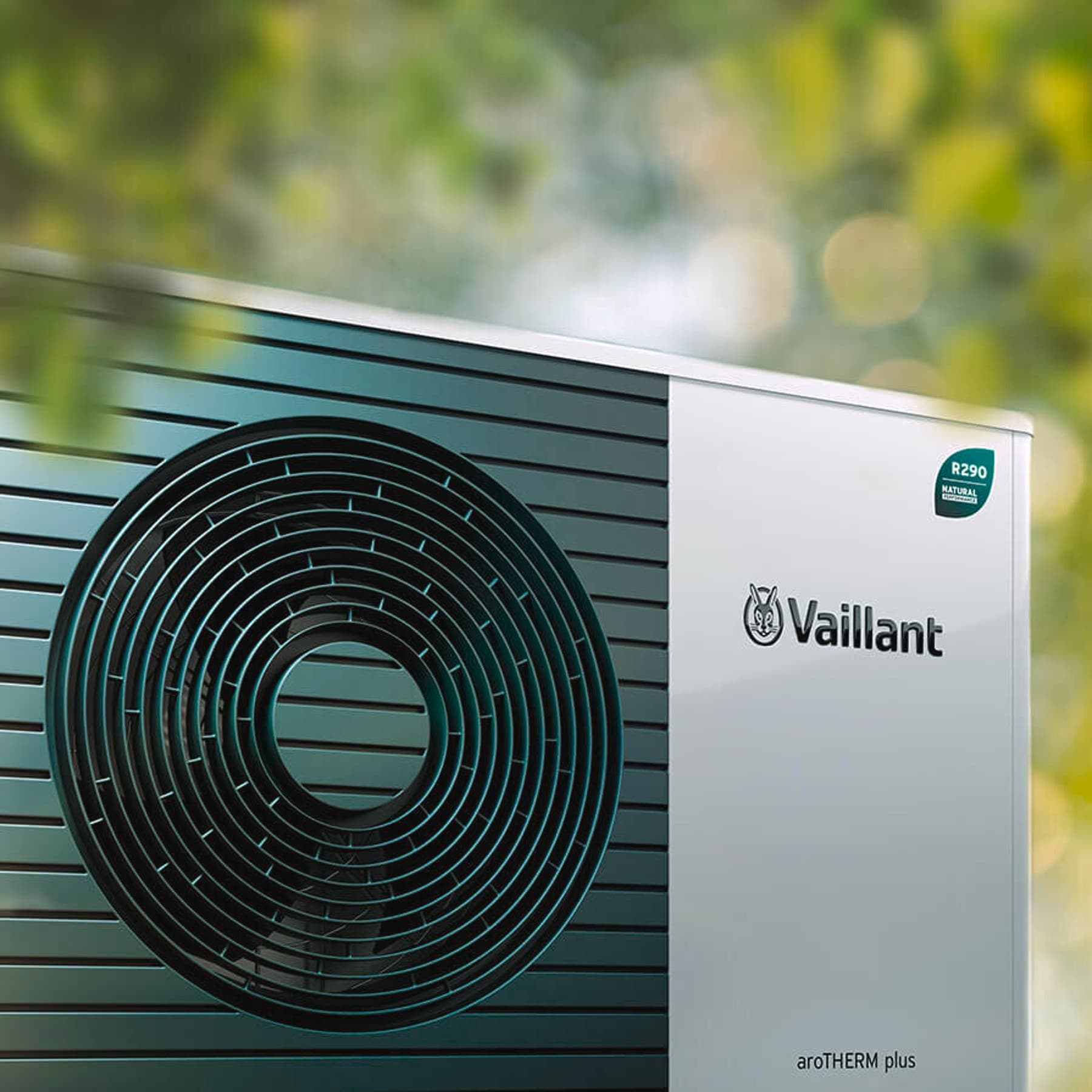 Vaillant heat pump with r290 signet