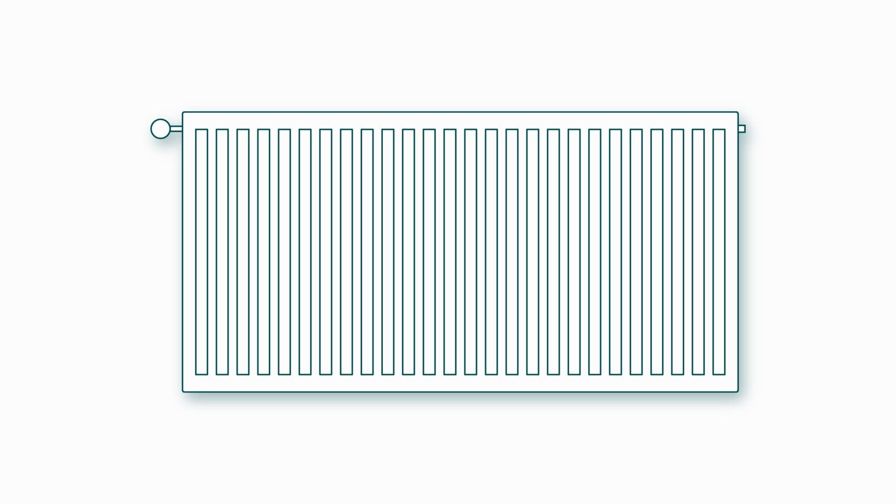 Scribble of a plate compact radiator