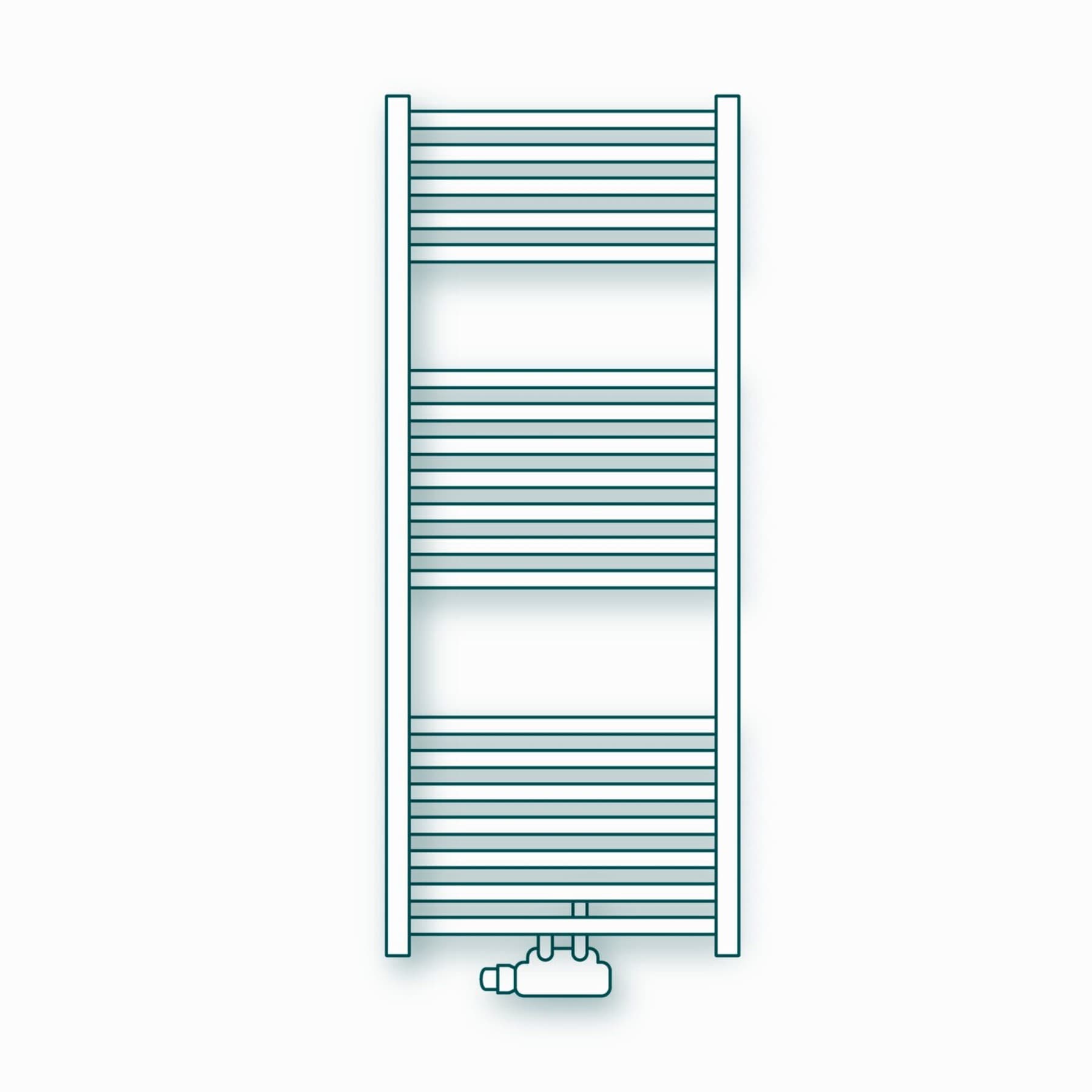 Scribble of bathroom heaters
