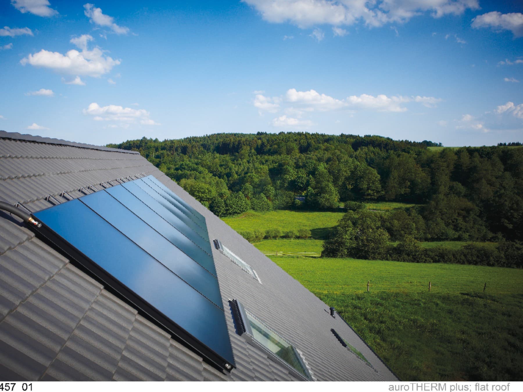 Direct current is generated in photovoltaik modules